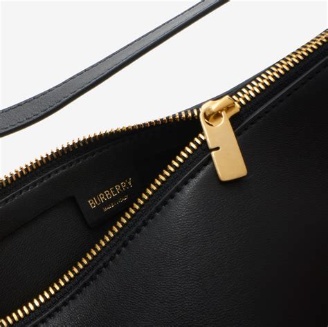 Mini Shield Tassel Bag in Black 